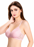 1316 Flower Net Padded Bra